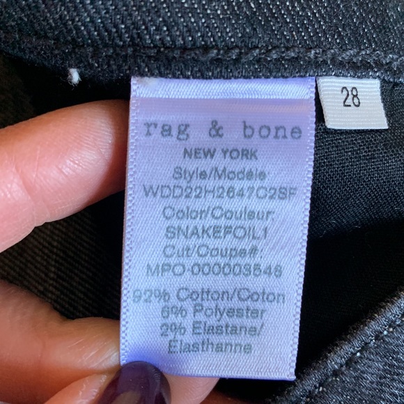 rag & bone Nina High-Rise Cigarette Jeans - Picture 11 of 14